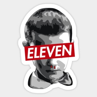 Eleven Stranger Things Sticker